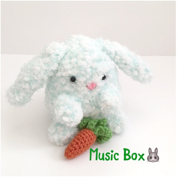 musical stuffed bunny