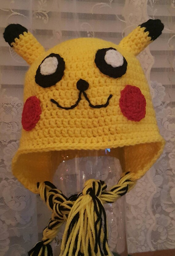 Items similar to Pikachu Hat on Etsy