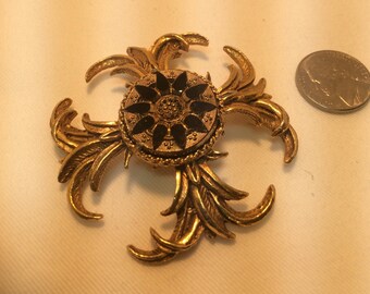 Medieval Brooch. Vintage Brooch.