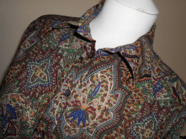 Vintage Liberty Blouse Liberty of London Shirt Fine Wool