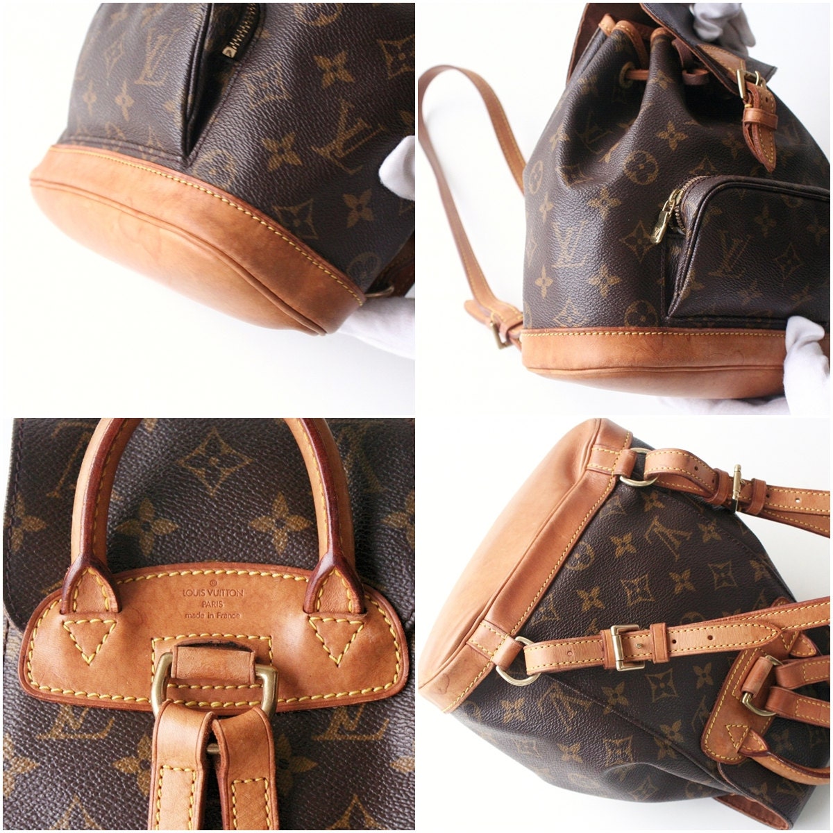 lv monogram backpack mens