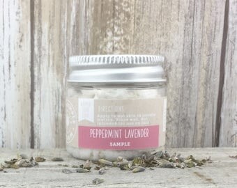 Sample Body Scrubs, Whipped Body Scrub Samples, Whipped Sugar Scrubs, Whipped Salt Scrubs, Bath and Beauty Products, Sample Size, Trial Size