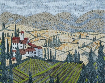 Tuscany-Inspired - Mosaic Wall Art