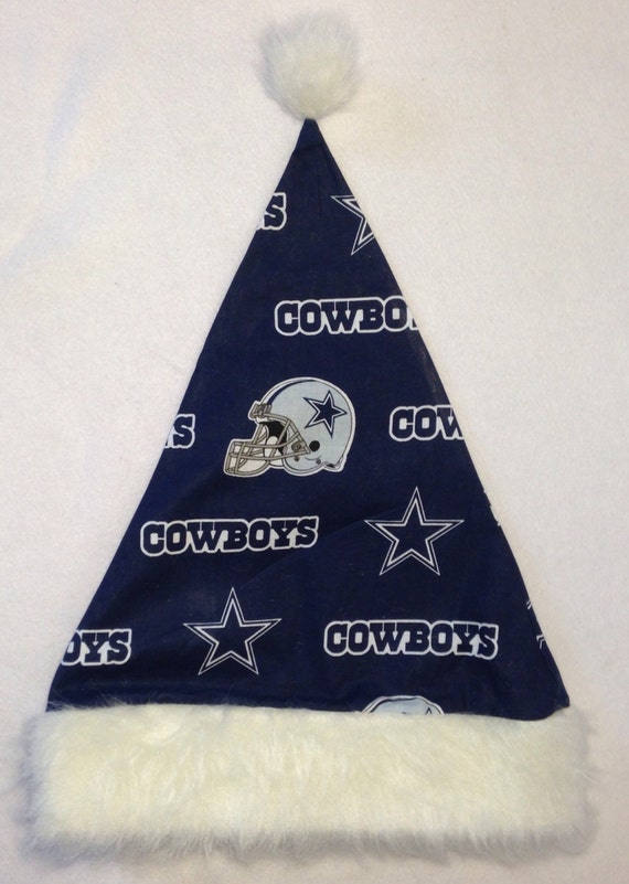 Dallas Cowboys Adult Santa Hat