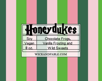 Honeydukes - Harry Potter Inspired Scented Soy Candle