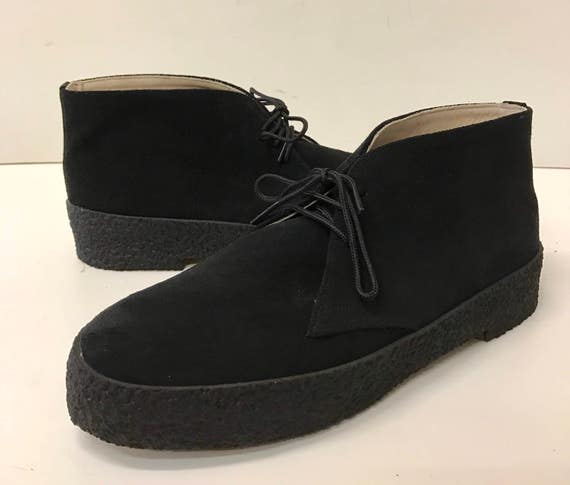 black suede mens chukka boots