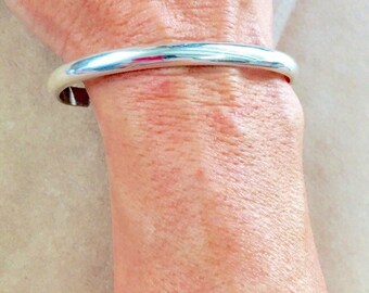 Mens bracelet, mens sterling silver bracelet, mens jewelry, silver cuff bracelet, mens Father's day gift, men's sterling silver bracelet,men