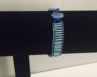 Bugle beads bracelet | Etsy