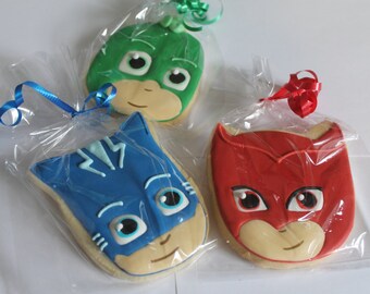 PJ masks cookies 12 cookies