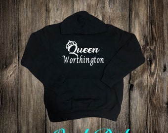 King and Queen Adult Hoodies | Her King His Queen | King and Queen Hoodies | King and Queen Shirts | King Hoodie | Queen Hoodie |