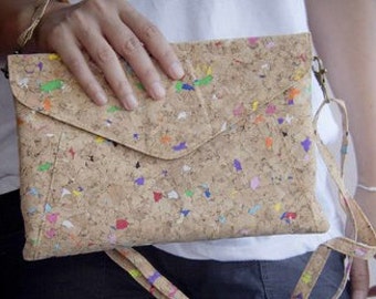 Cork Bag, Kork - Handbag made from recycled cork