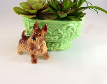 Vintage Planter Sea Green Planter Ceramic Planter Speckled Planter Indoor Outdoor Round Planter Lime Planter Succulent Planter Air Planter