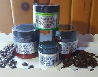Raspberry Mocha Latte Body Butter