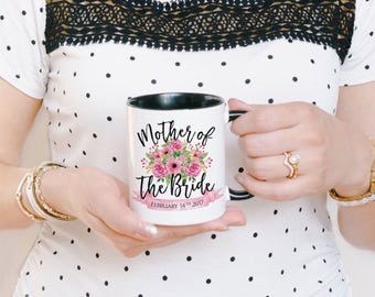 Mother of the Bride Mug - Mother of the Groom Mug - Engaged Mug - Engagement Mug - Getting Married Mug - Personalized Mug - Engagement Cup