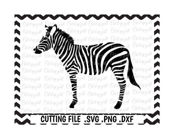 Download Zebra Svg-Dxf-Png-Fcm Cut Files For Silhouette Cameo/ Cricut