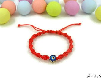 Evil eye baby bracelet, keepsake bracelet, toddler bracelet, infant bracelet, newborn bracelet, baby protection bracelet, new baby bracelet.