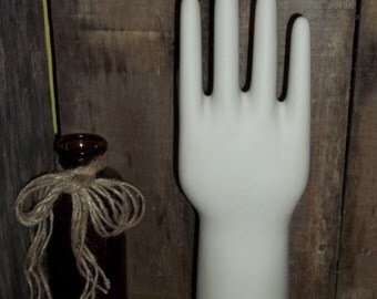 Vintage Industrial Glove Mold Generel Porcelain Large #10 Dated Feb. 13, 1980