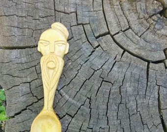 Wooden spoon Housewarming gift Wife gift Serving spoon Gift for her kitchen utensil Cooking gift Womens gift Kitchen ware