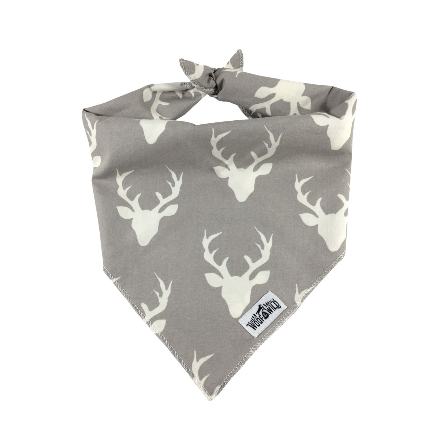 Dog Bandana Quinn XS Cute Dog Bandana Trendy Dog by WoofAndWild