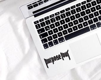 Decal - Justin Bieber - Purpose Tour - Belieber Sticker - Justin Bieber Sticker - Purpose Tour Merch - Laptop Sticker - Vinyl decal