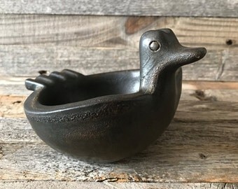 Vintage Mid Century Italian Art Pottery Rosenthal Netter Duck/Bird