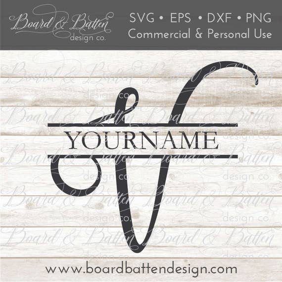 Download V Split Letter SVG - Divided Monogram Letter V svg Vinyl ...