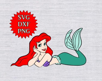 Download Little mermaid svg | Etsy