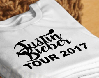 Sale! Justin Bieber T-shirt, Unisex , 100% Cotton All Six Main Colors