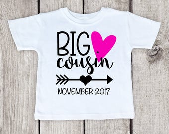 Big Cousin, Big Cousin to Be, big cousin shirt, big cousin announcement, big cousin announcement shirt, big cousin shirt announcement