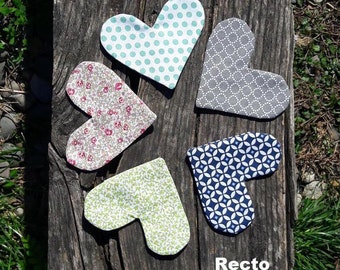 Bookmark heart • several patterns to choose from