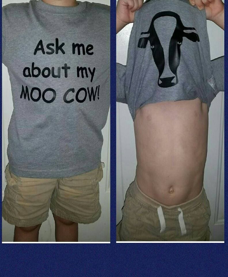 Ask me About my Moo Cow T-Shirt Cute Toddler Shirt