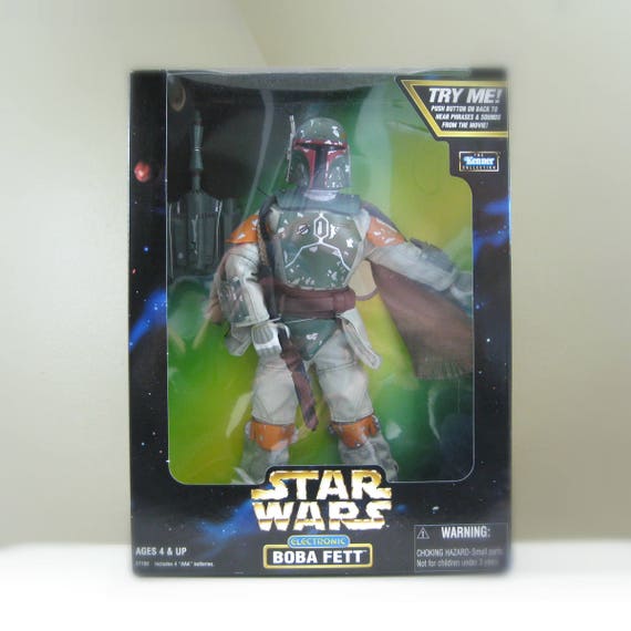 Items similar to Boba Fett Star Wars Doll, Action Figure - 12 ...