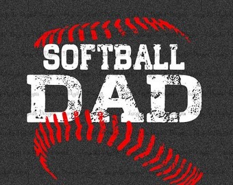 Download Softball Mom SVG, DXF - Digital Cut file for Cricut or Silhouette svg, dxf from PAndDSupply on ...