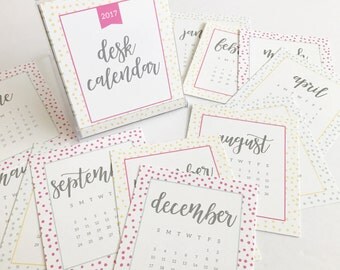 Preppy calendar | Etsy