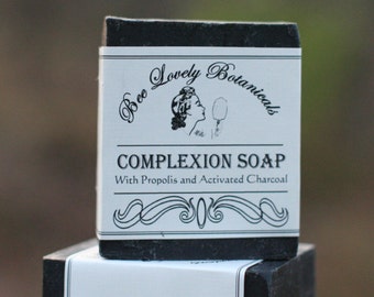 Activated Charcoal + Propolis Face Soap Propolis || Complexion Soap with Charcoal and Propolis || Activated Charcoal Face Cleanser