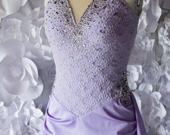 Custom Crystallization, Ice Figure Skating, Dance, Gymnastics Competition Costume Swarovski Crystal Rhinestone Application or Replacement