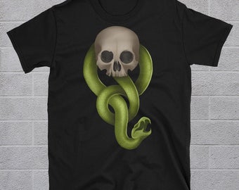 Dark Mark Tee - Harry Potter tattoo design - t-shirt nerd geek apparel