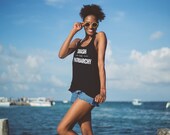 Feminist Tank top: "SMASH THE PATRIARCHY" shirt (multiple colors) by Fourth Wave feminist apparel, handmade, super soft, great gift!