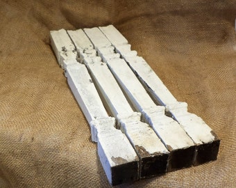 Balusters, Architectural Salvage, Very Old Set of 4, Repurpose as Table Legs