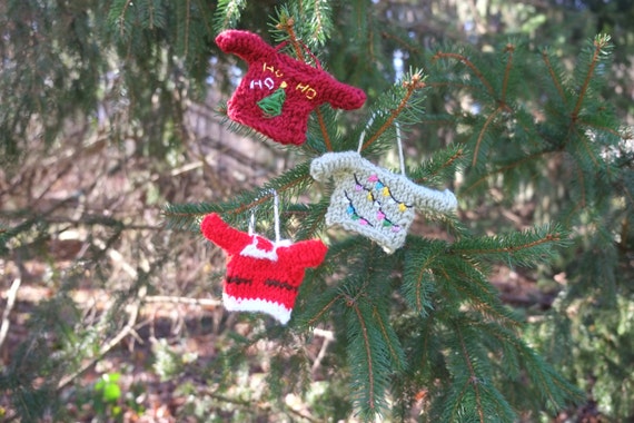 ugly sweater ornaments mini christmas tree ornaments santa ugly sweater ornaments mini christmas tree ornaments santa