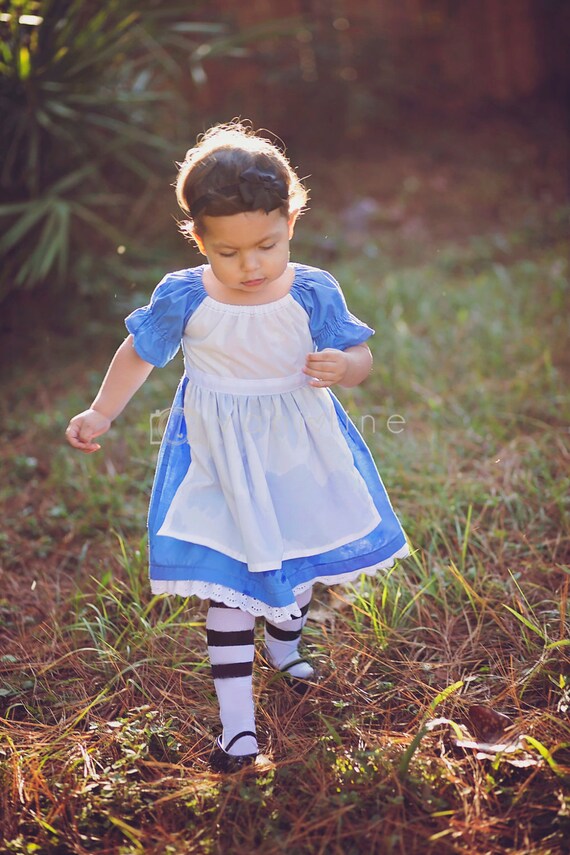 Alice in Wonderland Inspired dress