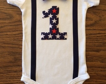 First Birthday Boy, First Birthday Outfit Boy, Patriotic Baby, 1st Birthday Boy Outfit, 1st Birthday Boy, Baby Boy, 4th of July Baby, Baby
