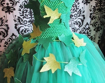 Adult Poison Ivy tutu dress/Fully lined adult tutu/Adult halloween tutu/Adult Halloween costume/Poison Ivy Costume/Poison Ivy tutu dress