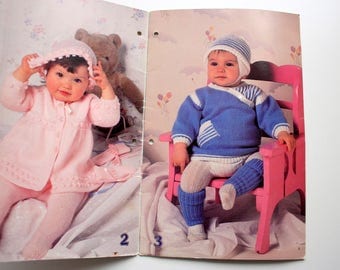 Patons 463 / Baby Sweaters / Knit Leggings / Knit Baby Clothes / baby Knit Clothes