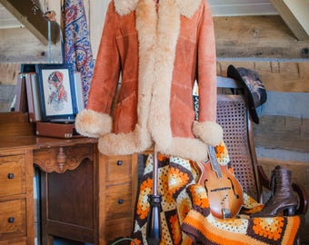 Vintage 1970's Penny Lane sheepskin coat