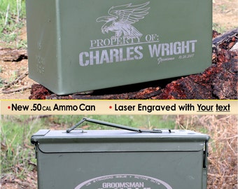 Ammo Can, Birthday Gift, Mens Gift, Personalized Ammo Box, Dad Gifts, Storage Bin Army Green Gift Box Birthday Gifts for Him