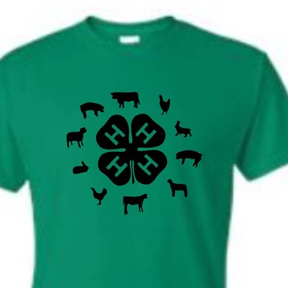 4 h shirt design ideas