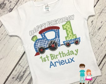 Train Birthday Shirt, Boys Train Birthday Shirt, Boys Birthday Shirt, Choo Choo Birthday Shirt, Birthday Shirt, Train Shirt, Train Birthday