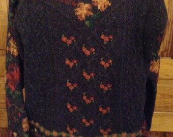 SALE/ Laura Ashley wool sweater/Price Reduced