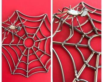 Metal spider web | Etsy